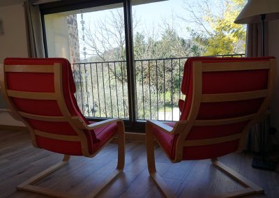 Fauteuils avec vue - Gîte Le Loft