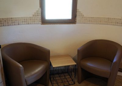 Coin fauteuils - Gîte La Tour