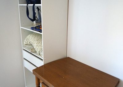 Espace de rangement - Gîte Le Loft