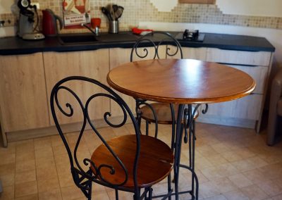 Table séjour - Gîte La Tour